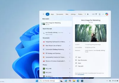 microsoft windows search ai windows 11 copilot